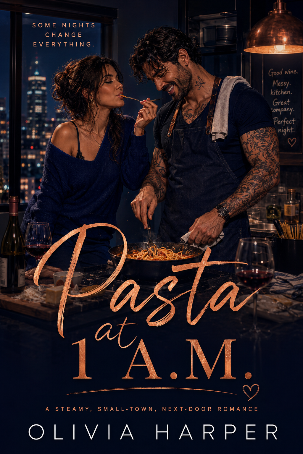 Pasta at 1 A.M.